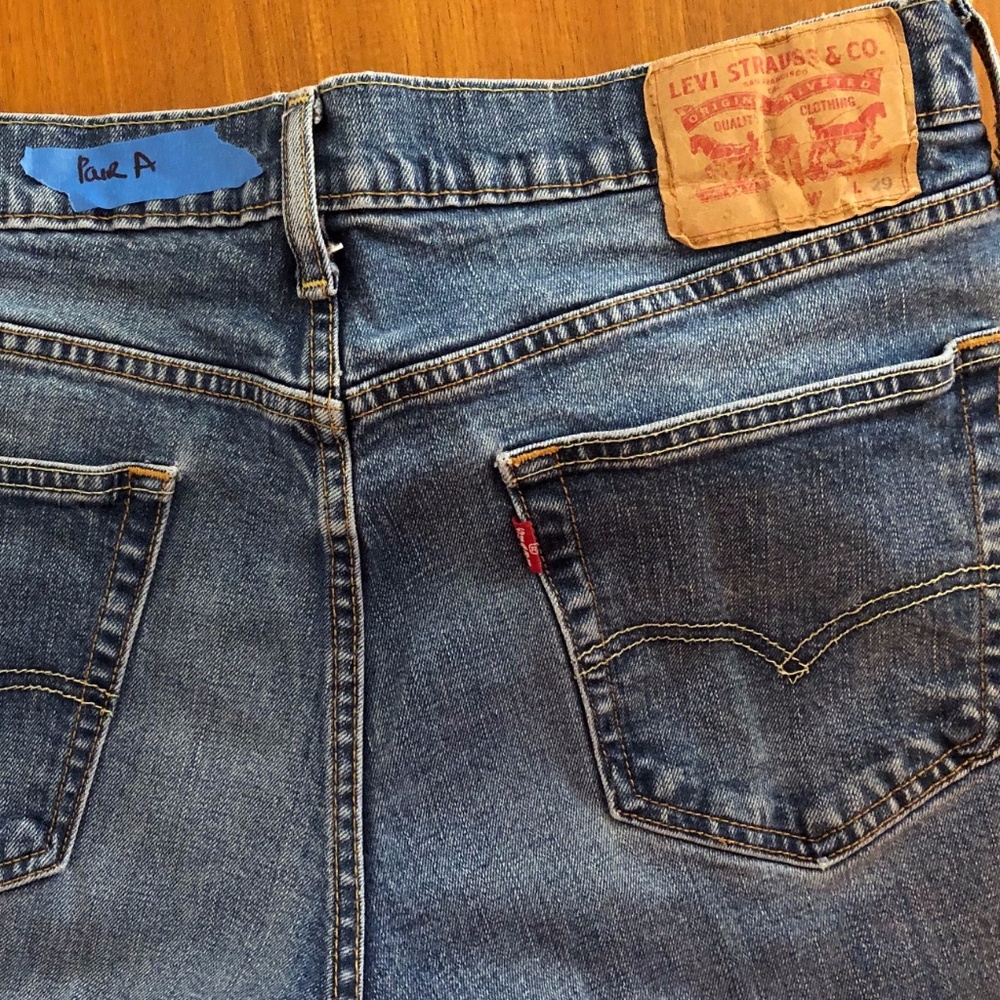 Mens  Levi's 314 Jeans ( Pair A )